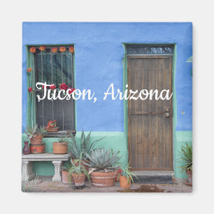Blauer Südwesten Zuhause Tucson, Arizona Magnet