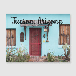 Blauer Südwesten Zuhause Tucson, Arizona Magnetkarte
