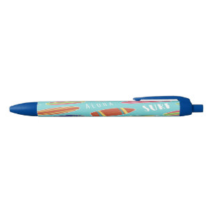 Blauer Surfbrett Stift