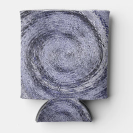 Blauer Swirl Dosenkühler
