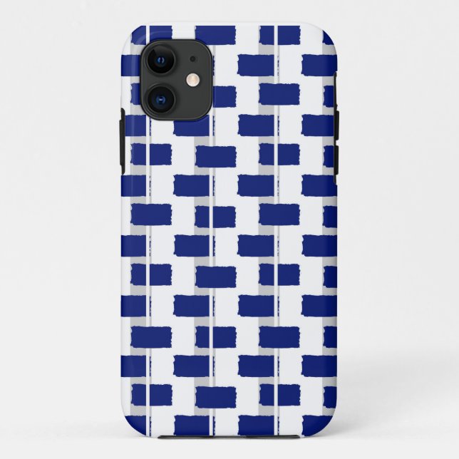 Blauer Swish iPhone 5 Kasten Case-Mate iPhone Hülle (Rückseite)