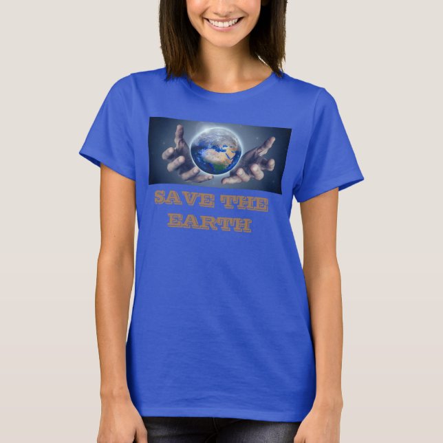 Blauer T - Shirt (Vorderseite)