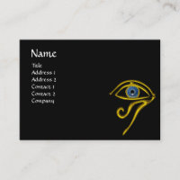 BLAUER TALISMAN, GOLD HORUS AUGE Göttlichkeit Schw
