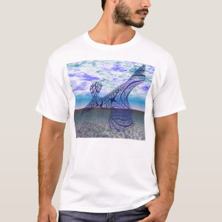 Blauer Tänzer T-Shirt