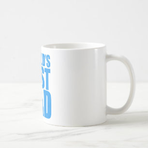 blauer Textentwurf des Weltbester Vati-Vatertags Tasse