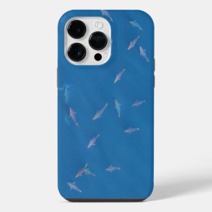 Blauer Thunfisch Purzelbaum schlagend iPhone 14 Pro Max Hülle