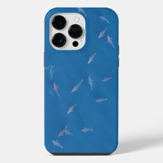 Blauer Thunfisch Purzelbaum schlagend iPhone 14 Pro Max Hülle