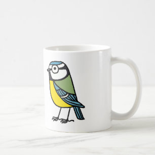Blauer Tit Tasse