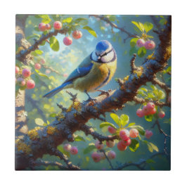 Blauer Titer 1 Fliese