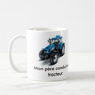 Blauer Traktor, Blauer Traktor, Mon père Kanal un  Tasse
