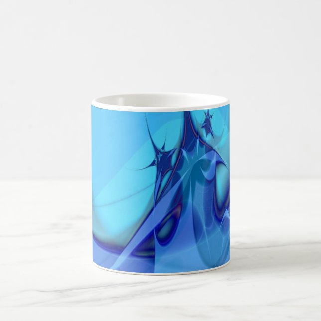 Blauer Traum Kaffeetasse (Mittel)