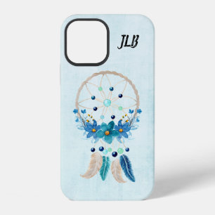 Blauer Traumfänger im stylishen Boho-Design iPhone 12 Hülle