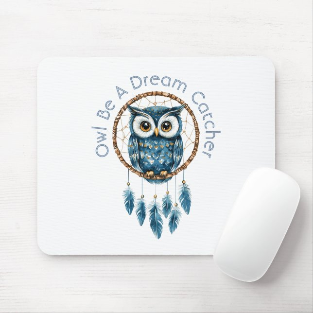 Blauer Traumfänger Mousepad (Mit Mouse)