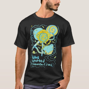 Blauer Tüpfel-Schnurflossenrochen Saure Lutscher T-Shirt