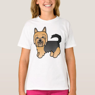 Blauer und brauner australischer Terrier süßer Car T-Shirt