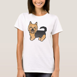 Blauer und brauner australischer Terrier süßer Car T-Shirt