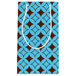 Blauer und brauner Shippo Kleine Geschenktüte