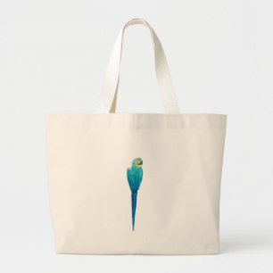 Blauer und gelber Macaw von Junglewalk.com Jumbo Stoffbeutel