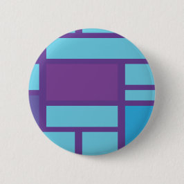 Blauer und Lila abstrakter Knopf Button