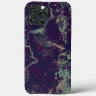 Blauer und lila Marmor Case-Mate iPhone Hülle