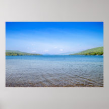 Blauer und offener George-See