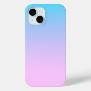 Blauer und rosa verlaufender Hintergrund Case-Mate iPhone Hülle