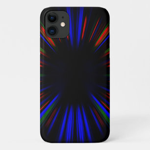 Blauer und rote Streifen Case-Mate iPhone Hülle