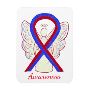 Blauer und roter Angel-Angel-Magnet Magnet