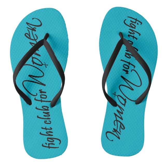 Blauer und schwarzer Schwanz Flip Flops (Fußbett)