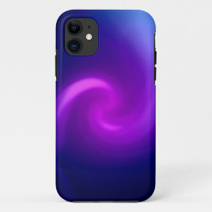 Blauer und violetter abstrakter Hintergrund Case-Mate iPhone Hülle