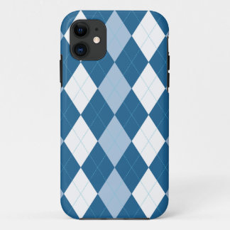 Blauer und weißer Arglye iPhone 5 Kasten Case-Mate iPhone Hülle