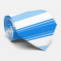 Blauer und weißer Streifen