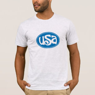 Blauer USA-Logo T - Shirt