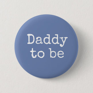 Blauer Vater zum Kinderduschschalter Button