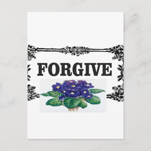 blauer Vergnügen Postkarte (Vorderseite)