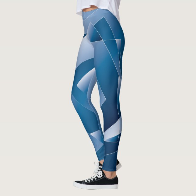 blauer Verlauf 1 Leggings (Links)