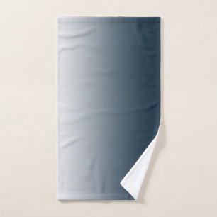 Blauer Verlauf Handtuch