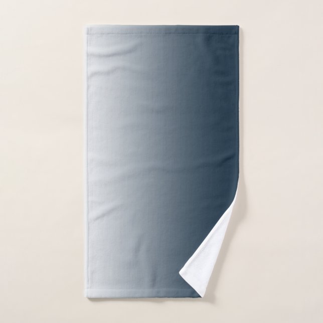 Blauer Verlauf Handtuch (Handtuch)