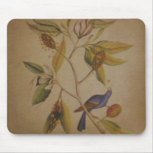 Blauer Vogel ~ Mousepad