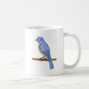 Blauer Vogel Tasse