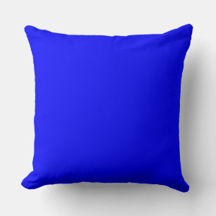 Blauer Vollfarbhintergrund Kissen