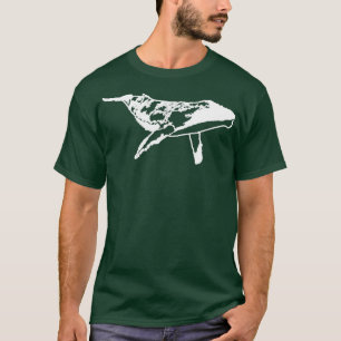 Blauer Wal 1 T-Shirt