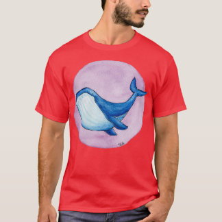 Blauer Wal 50 1 T-Shirt