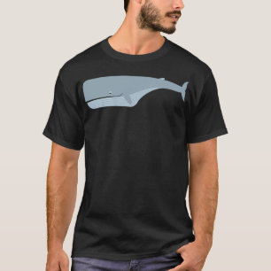 Blauer Wal 54 2 T-Shirt