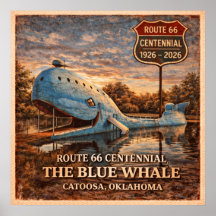 Blauer Wal Catoosa Oklahoma Centennial