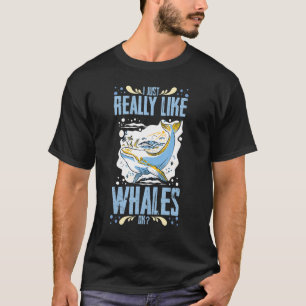Blauer Wal Schwanz Buckelwale Zitate Rechts Anima T-Shirt