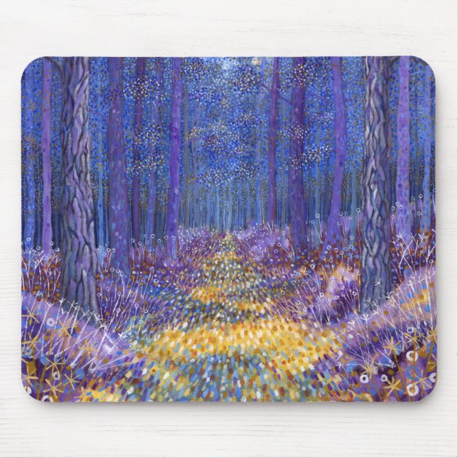 Blauer Wald 2 2012 Mousepad (Vorne)