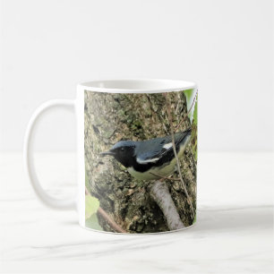 Blauer Warbler-Kaffee-Tasse Kaffeetasse