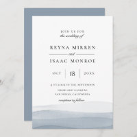 Blauer Wasserfarbenfroh