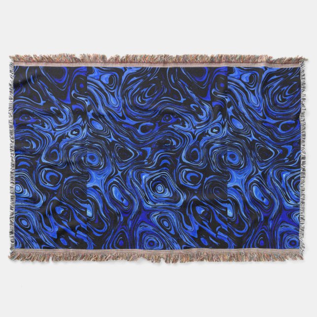 Blauer Wasserfeuerstein Decke (Vorderseite)